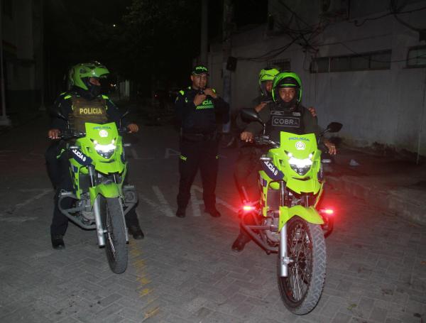 Los patrullajes de la Policía se incrementaron desde el lunes.