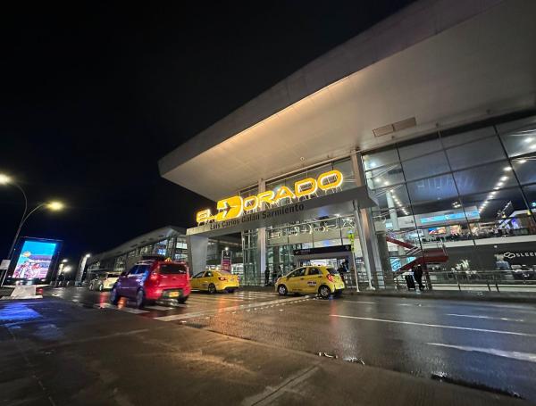 Aeropuerto El Dorado.