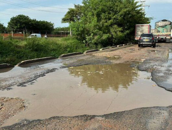 Así luce en la actualidad el tramo afectado.