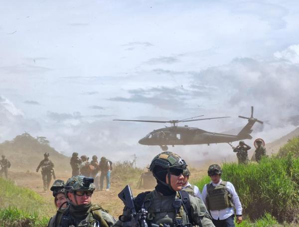 Desarrollo de la operación 'Perseo' en El Plateado, Argelia (Cauca)