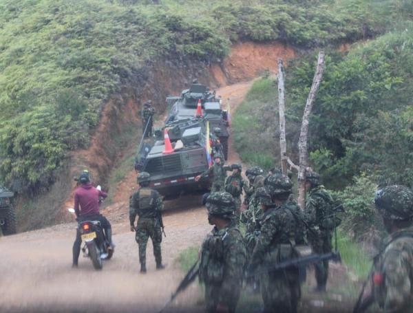 Desarrollo de la operación 'Perseo' en El Plateado, Argelia (Cauca)