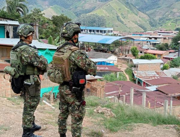 Operaciones de la Fuerza Pública en El Plateado.