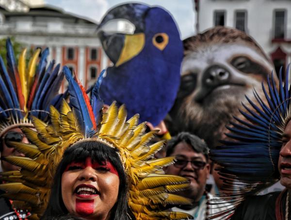 El Bulevar del Río, uno de los espacios más concurridos de la Zona Verde de la COP16