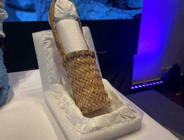 Objeto entregado al pueblo Kogui