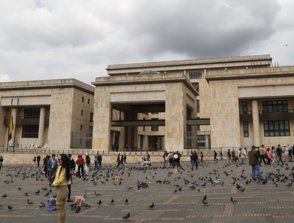 Bogota noviembre 5 de 2024.  Palacio de justicia un d??a antes de de cumplir 39 a??os de la toma y retoma, de los hechos ocurridos los d??as 6 y 7 de noviembre de 1985.
Foto: @Miltondiazfoto / EL Tiempo