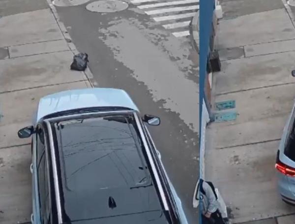 Video muestra a conductor de camioneta que no se esperó a que ruta ...