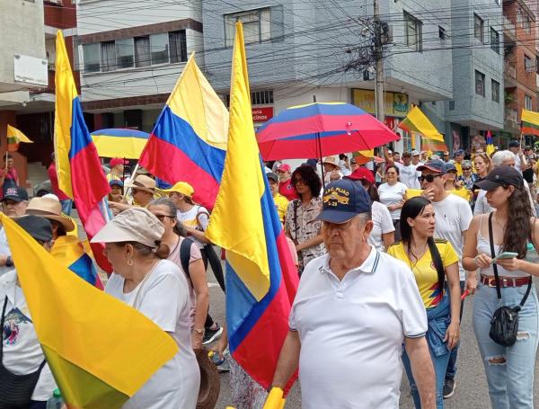 Así culminaron las marchas en contra del Gobierno Gustavo Petro en Colombia