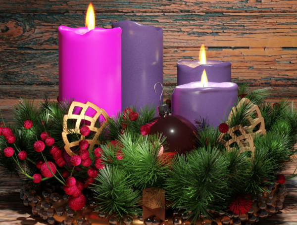 Qué color de velas lleva la corona de Adviento? Historia y significado