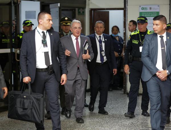 El expresidente Álvaro Uribe.