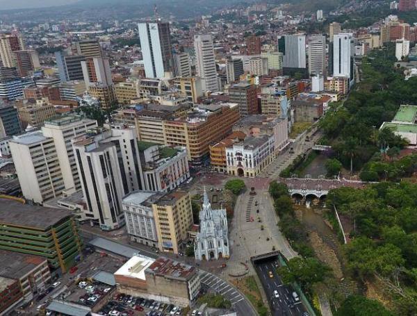 Panorámica de Cali, una ciudad con más de 2,5 millones de habitantes.