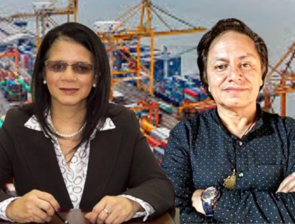 Claudia Gaviria y Juan Fernando Petro