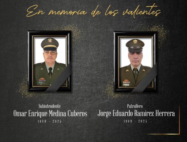 Los policias asesinados en el Sur de Bol??var.