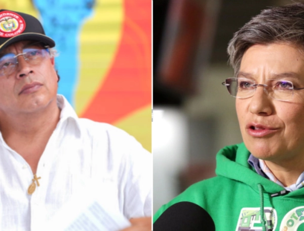 'Qué pareja tan dañina': Enrique Peñalosa critica foto abrazados de Gustavo Petro y Claudia López, exalcaldesa de Bogotá