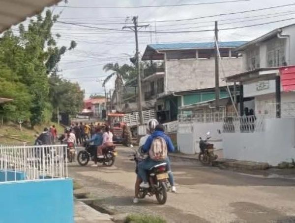 Investigan ataque a estación de Policía en Morales