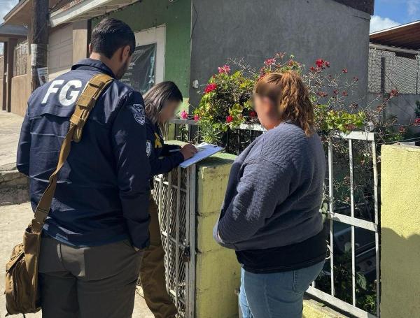 La Fiscalía de Baja California realiza brigadas de búsqueda de Lizeth Yoana Henao.