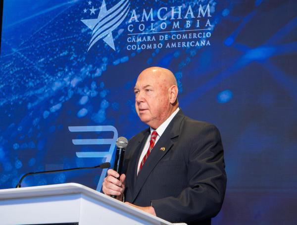 John McNamara, embajador (e) de Estados Unidos en Colombia.