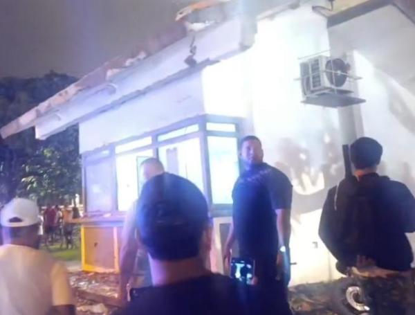 Videos | Caos tras explosión en CAI de la Policía en Cali, en la noche ...