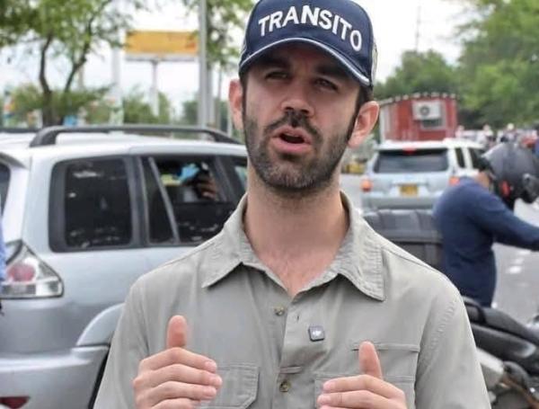 El secretario de Movilidad de Cali, Gustavo Orozco.