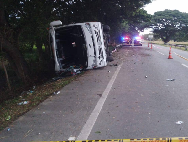 Accidente en el norte del Valle del Cauca.