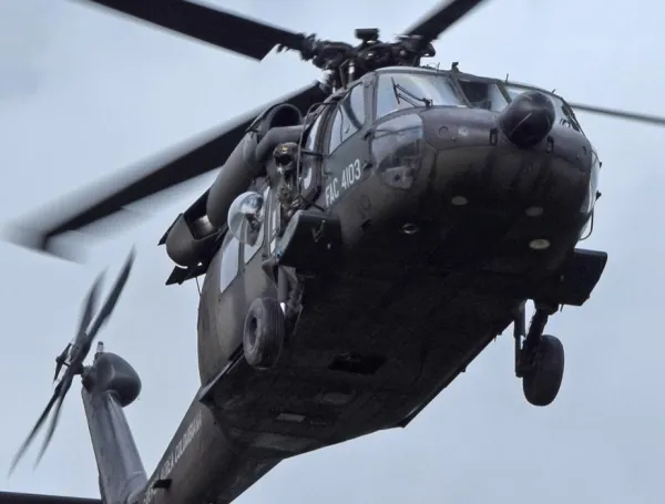 Helicóptero UH-60 Black Hawk. (Imagen de referencia)