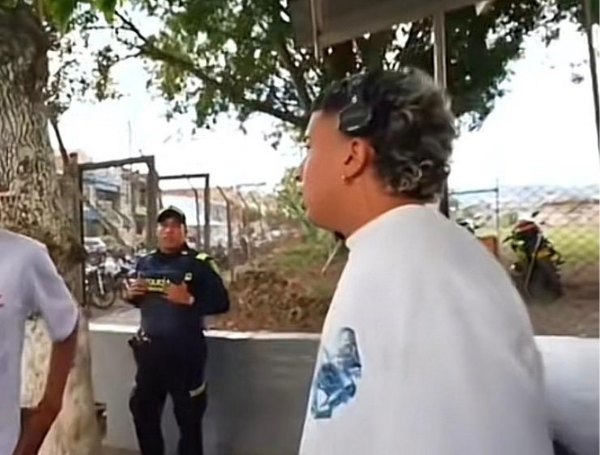 Mr. Stiven fue detenido en Cali.