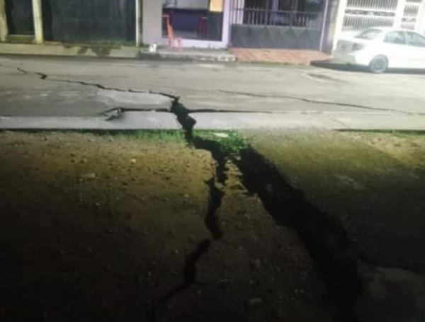 Daños en la Ciudad de MeneGrande estado Zulia por el Temblor