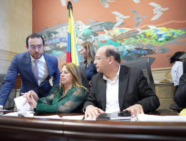 Debate del Presupuesto en las Comisiones Conjuntas de Cámara y Senado.