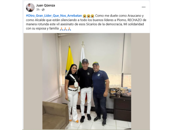 declaraciones alcalde de Arauca