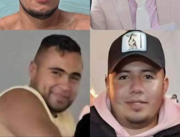 Colombianos capturados en México.