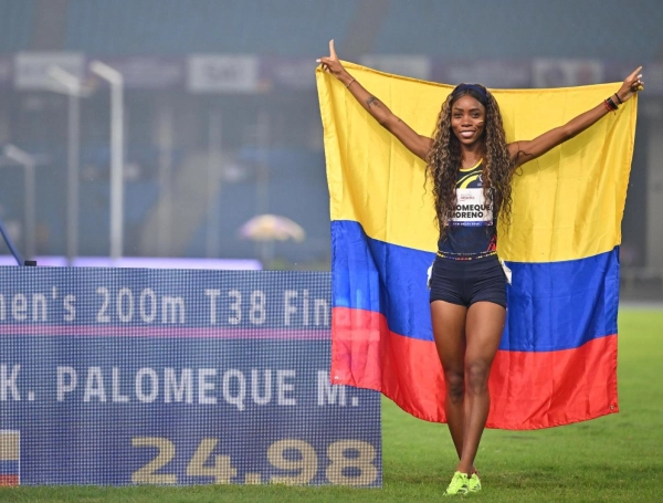 Karen Palomeque, figura de Colombia