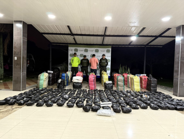 Casi una tonelada de drogas incautada en el Valle.