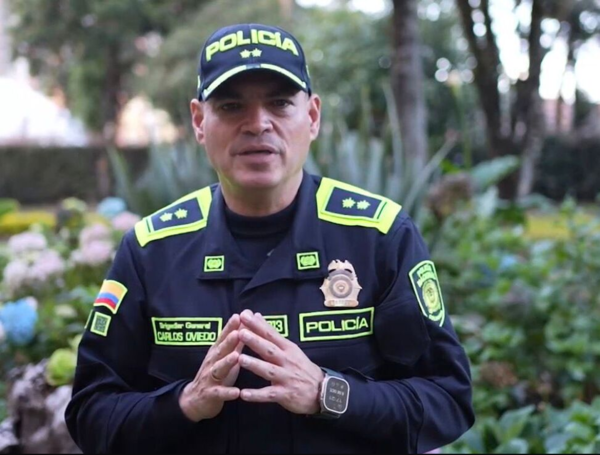 General Carlos Germán Oviedo Lamprea, director de Carabineros y Protección Ambiental