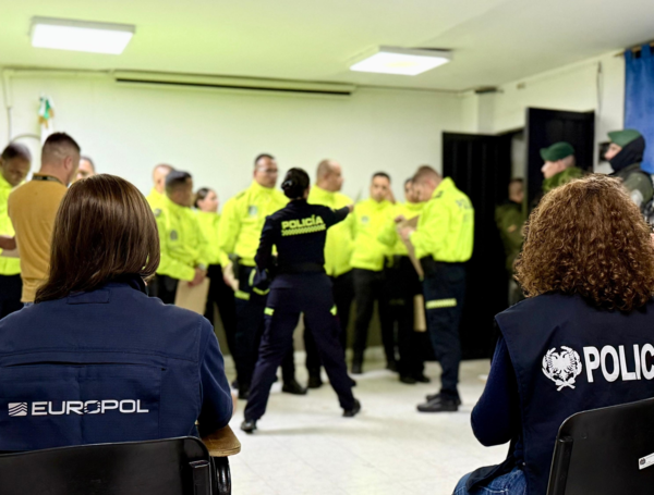 Operativo para desmantelar la red de trata de personas.