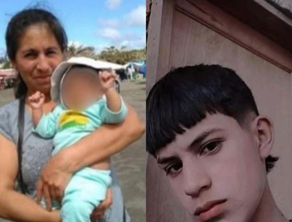 Patricia Rivera, de 39 años de edad y Camilo, de 17 años, murieron por el derrumbe.