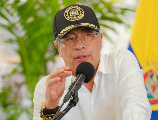 President Gustavo Petro spoke about the Attorney General's demand.
