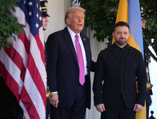 Donald Trump y Volidimir Zelenski