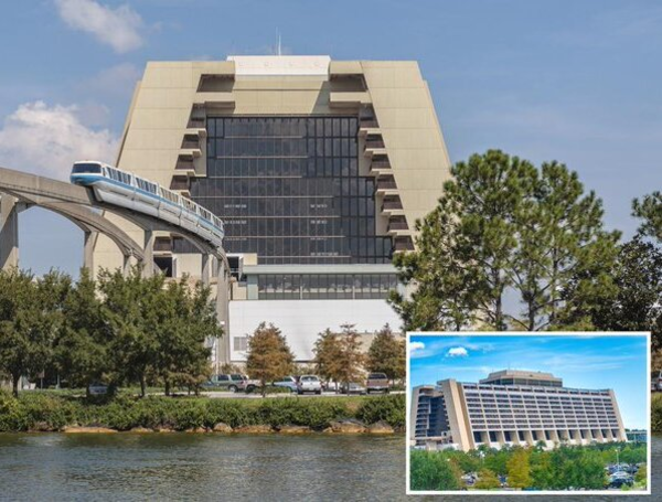 El Disney's Contemporary Resort, un hotel ubicado en el Walt Disney World Resort en Florida.