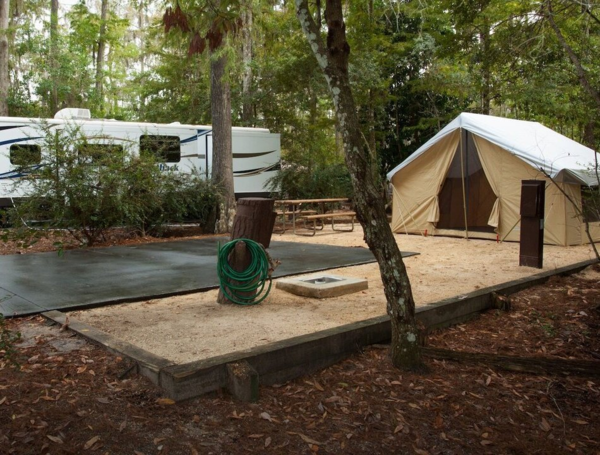 Cottontail Curl, zona de acampar de los parques Disney.