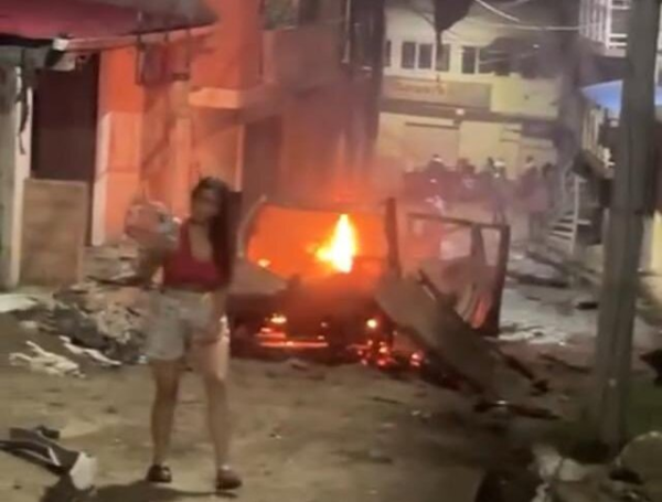 Atentado con carro bomba en Suárez, Cauca.