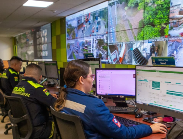 Nuevo sistema de videvigilancia en Cali.