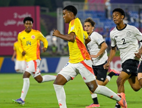 Colombia igualó con Alemania.