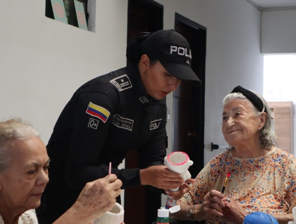 La subintendente Catalina Isabel Carrascal