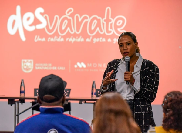 Campaña 'Desvárate' contra el 'gota a gota' en Cali.