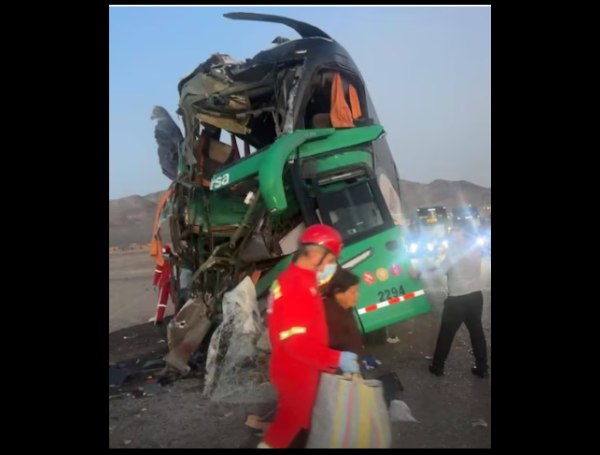 Accidente de buses en perú