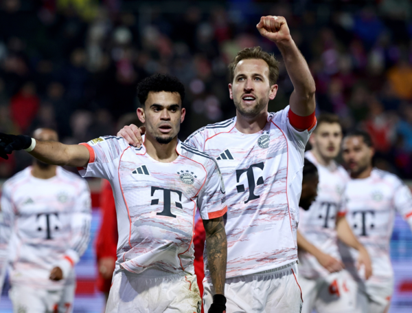 Luis Díaz y Harry Kane