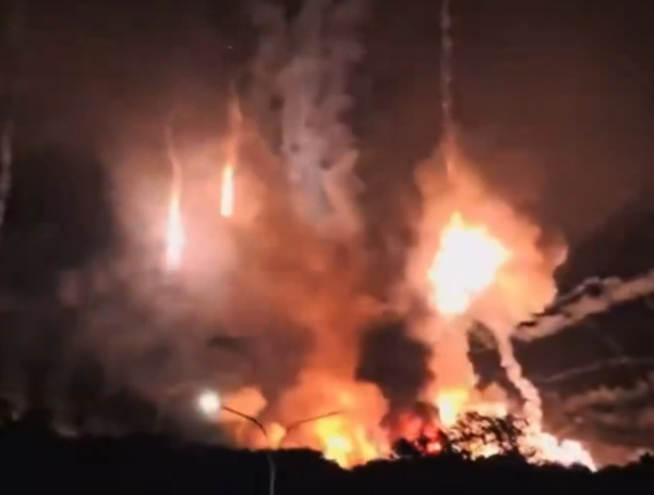 Bombardeos en Venezuela en la madrugada de este sábado 3 de enero.