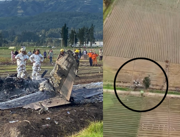 Yeison Jiménez, lugar del accidente