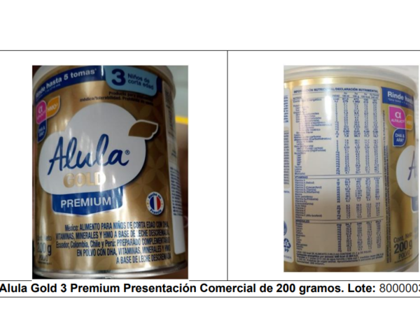 Alula Gold 3 Premium Presentación Comercial de 200 gramos. Lote 8000003180