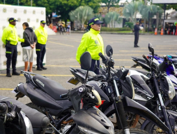 Operativos de la Policía contra los hurtos en Cali.