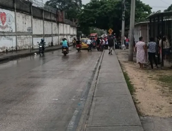 Atentado con explosivos en la Cárcel El Bosque de Barranquilla.